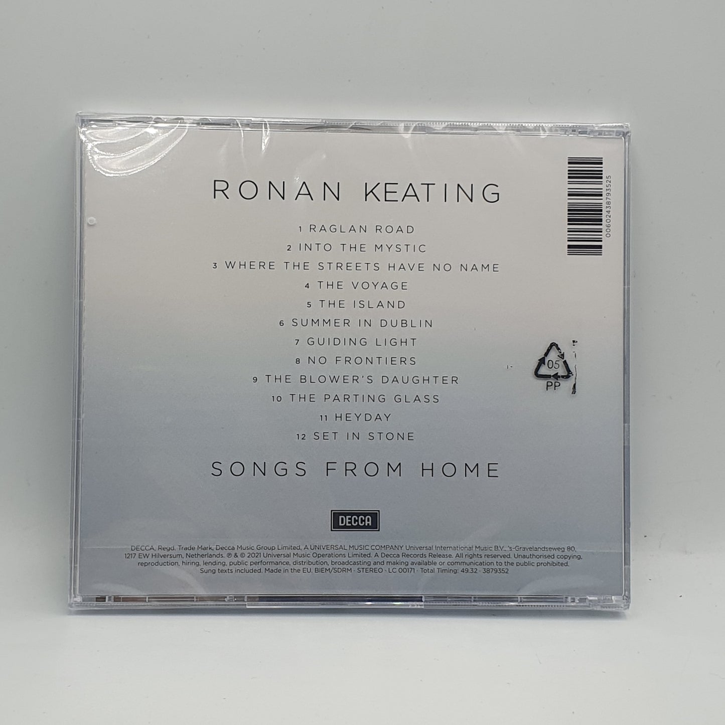 Ronan Keating ‎– Songs From Home