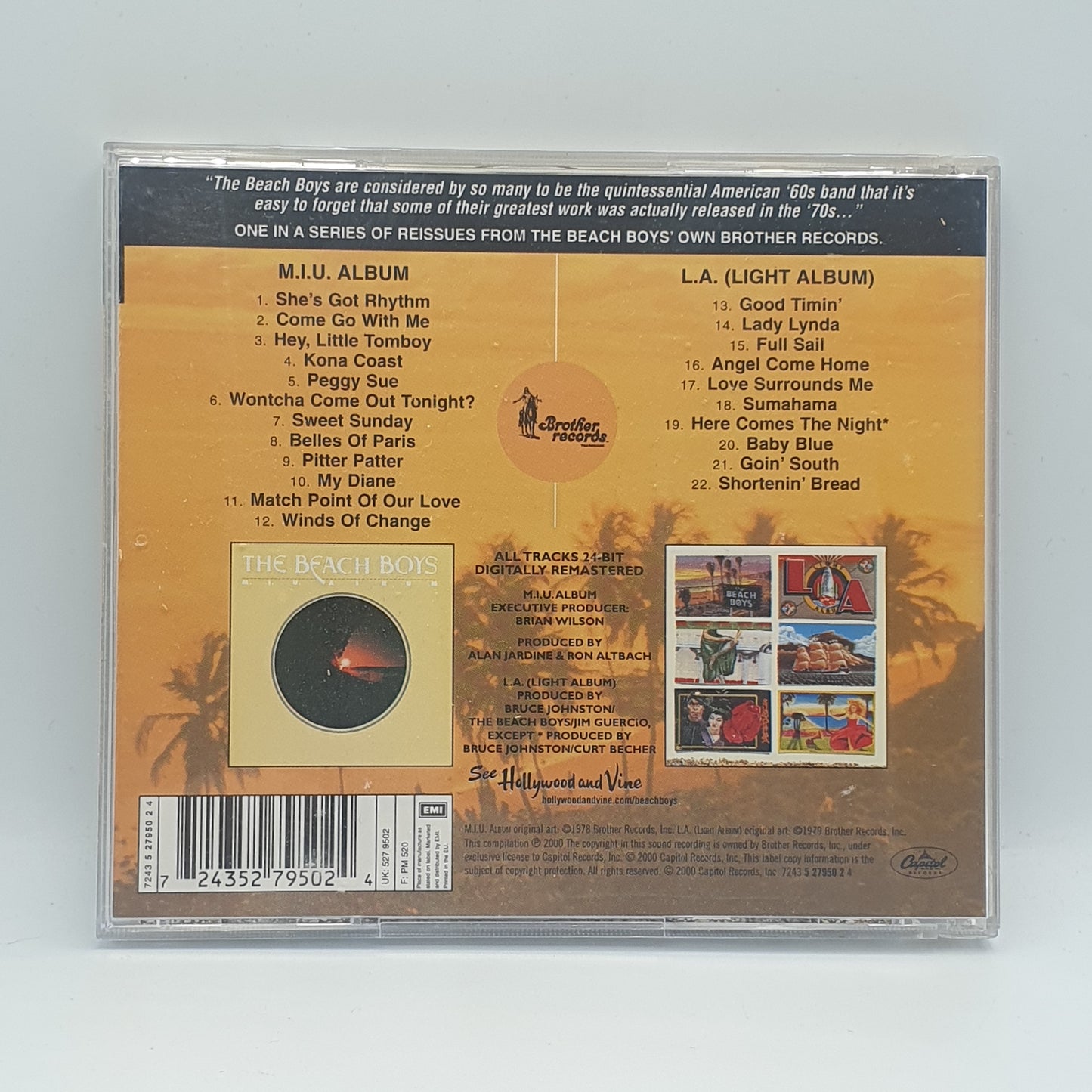 The Beach Boys ‎– M.I.U. Album / L.A. (Light Album)