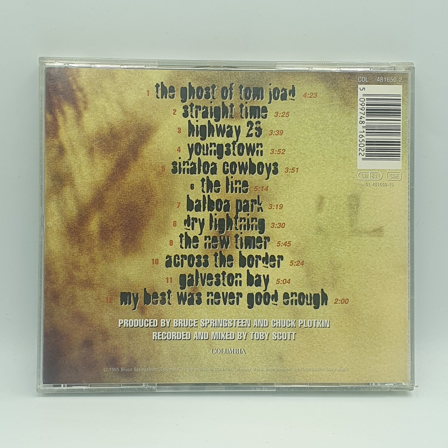 Bruce Springsteen ‎– The Ghost Of Tom Joad