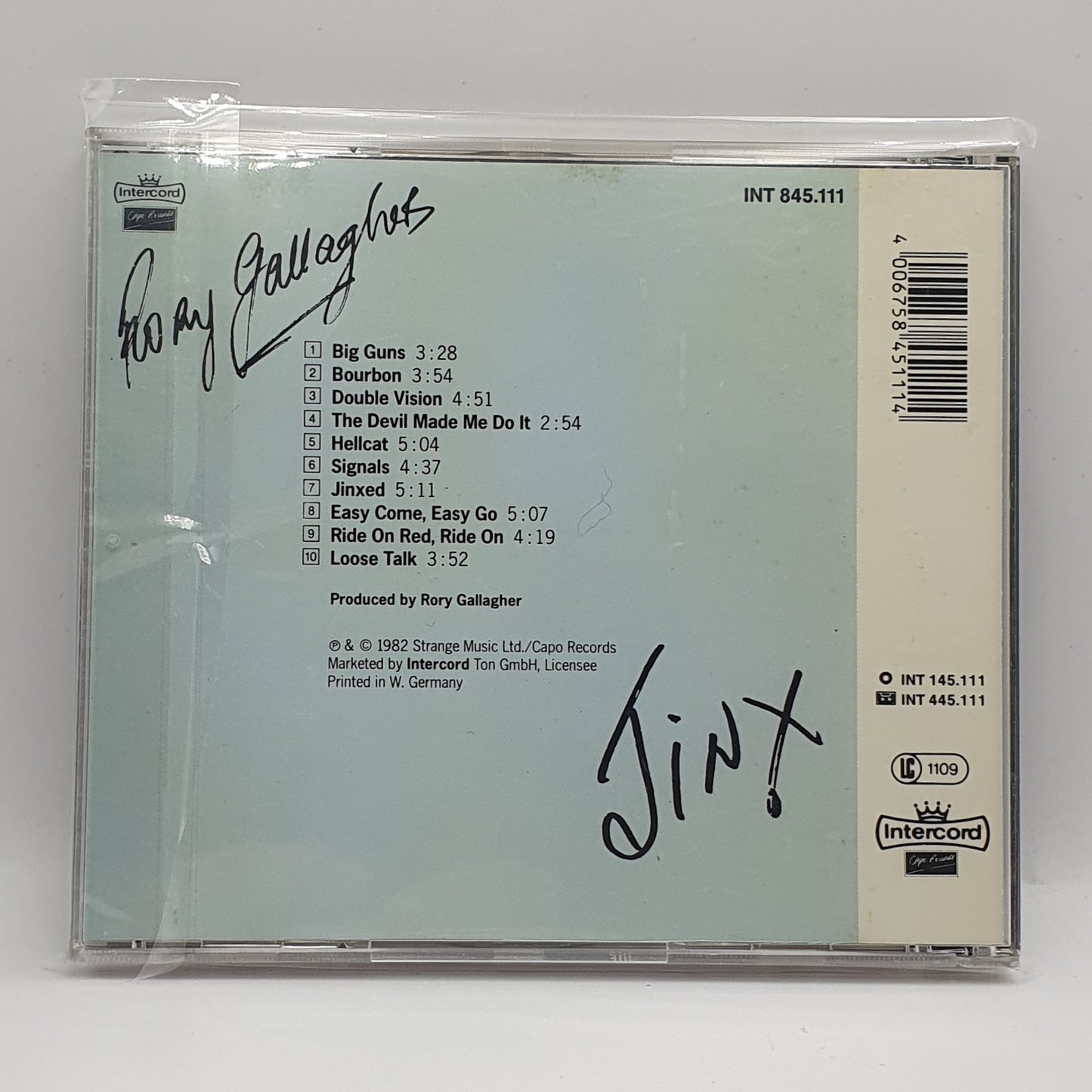 Rory Gallagher ‎– Jinx