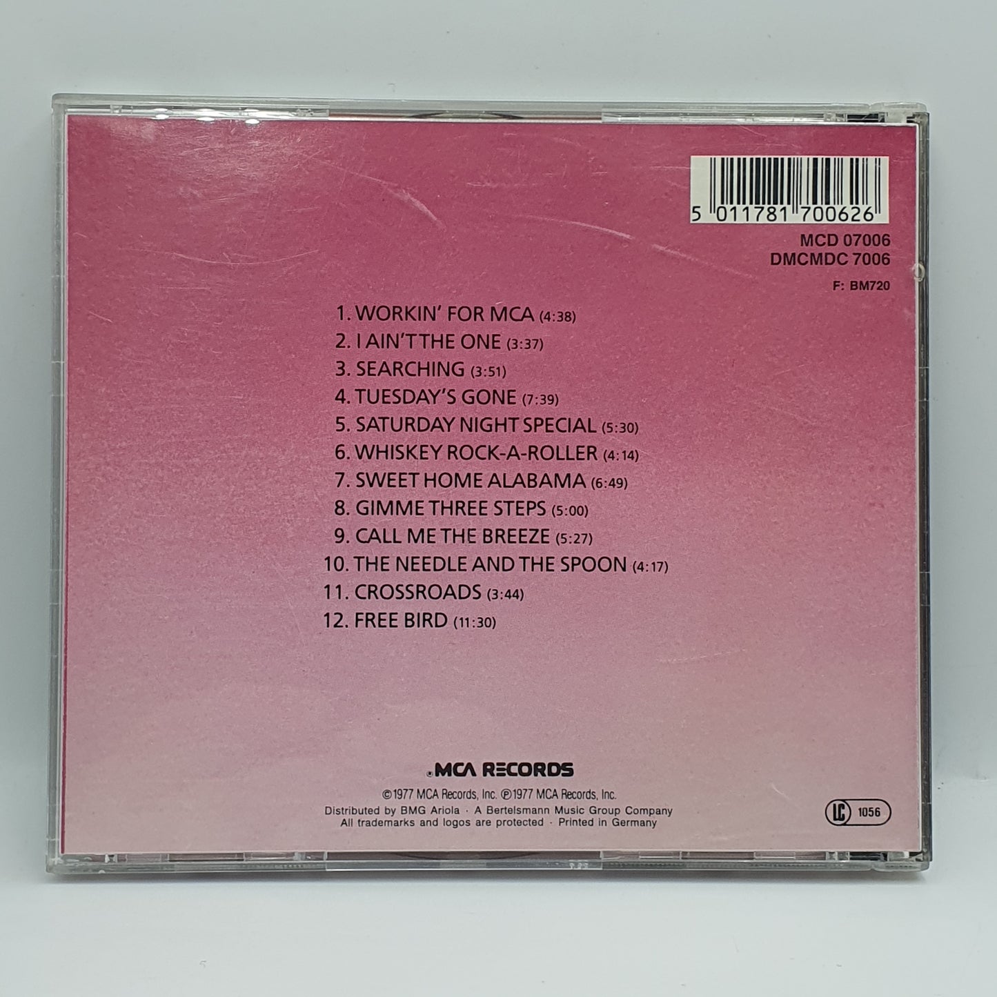 Lynyrd Skynyrd ‎– One More From The Road