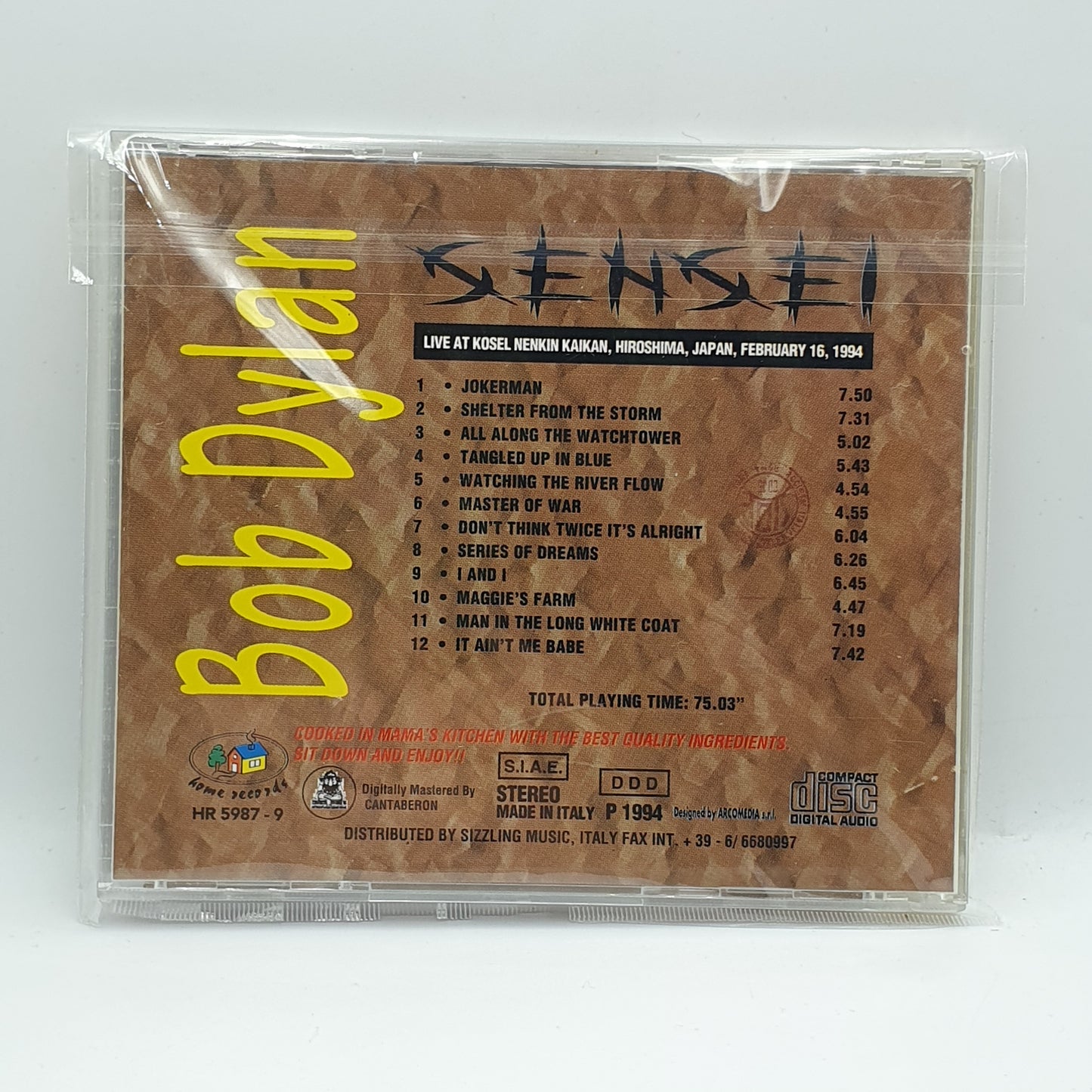 Bob Dylan – Sensei