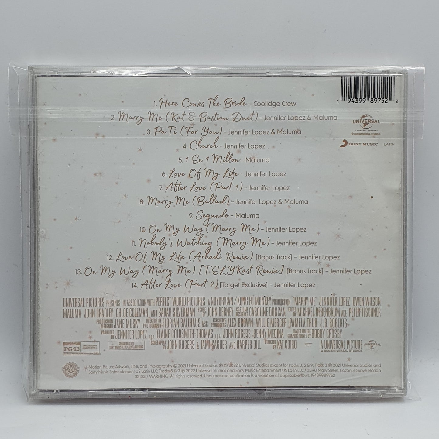 Jennifer Lopez, Maluma ‎– Marry Me (OST)