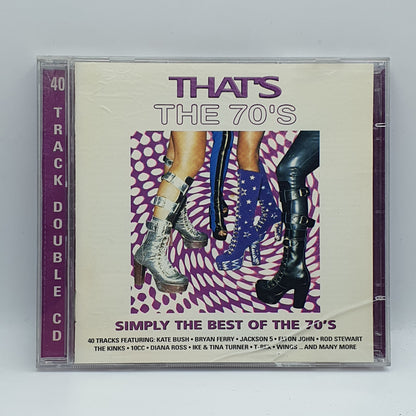 Various ‎– That's The 70's (Simply The Best Of The 70's)