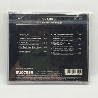 Sparks ‎– Just Got Back From Heaven