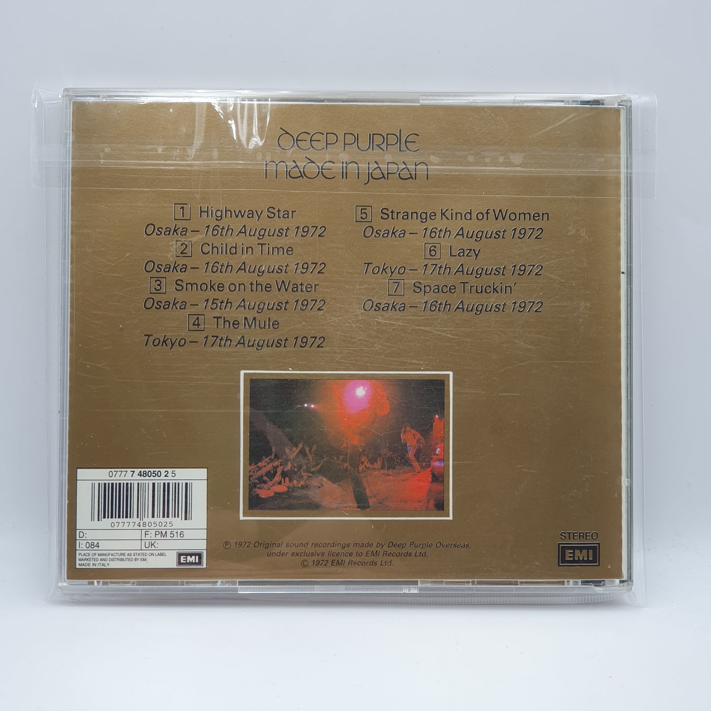 Deep Purple ‎– Made In Japan