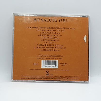 AC/DC ‎– For Those About To Rock We Salute You