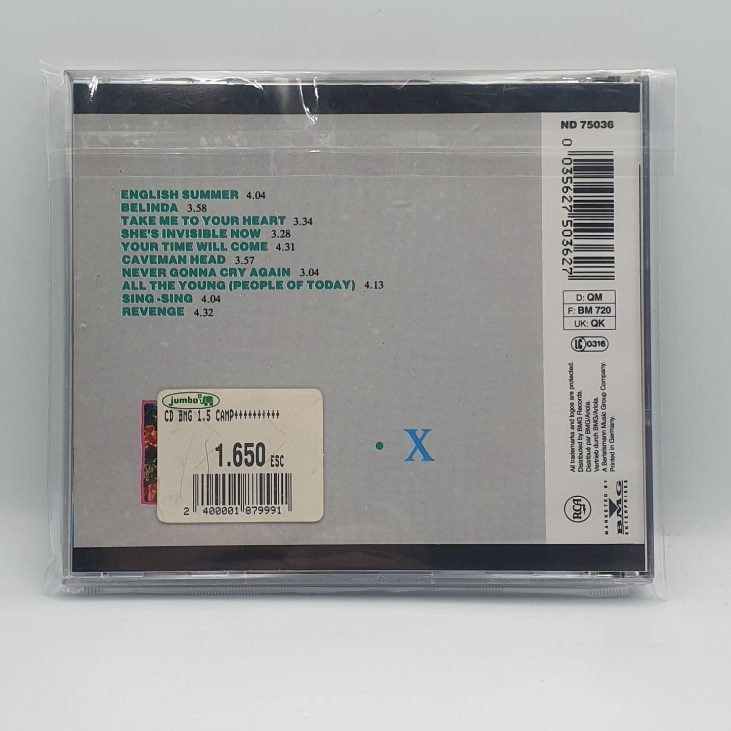 Eurythmics ‎– In The Garden