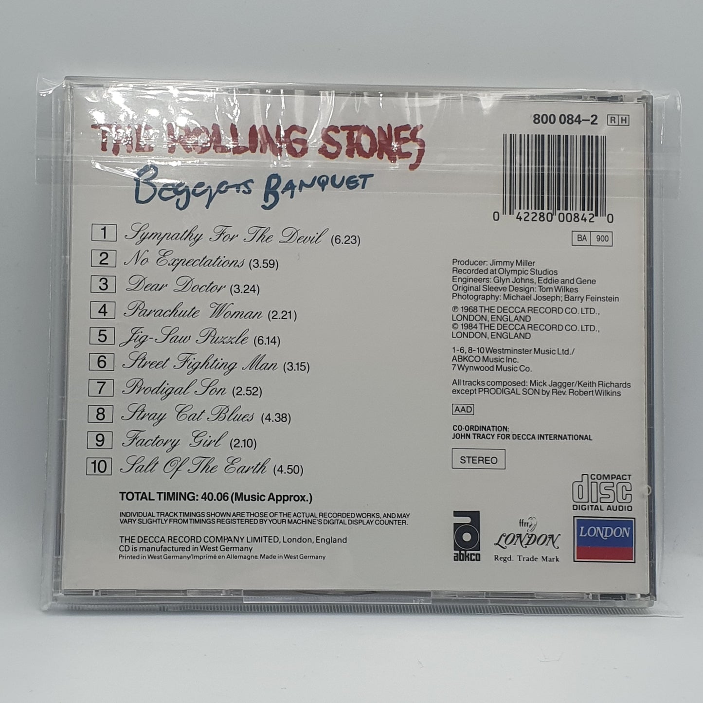 The Rolling Stones ‎– Beggars Banquet