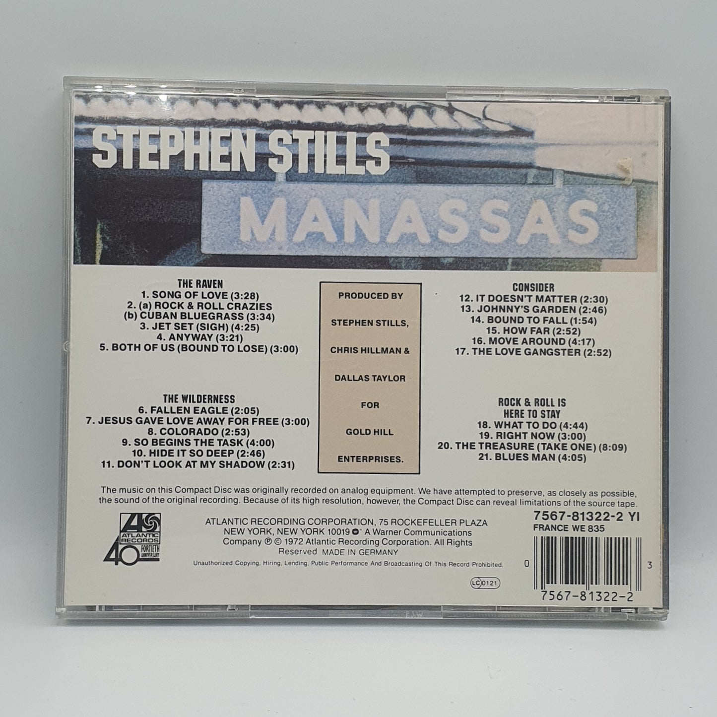Stephen Stills ‎– Manassas