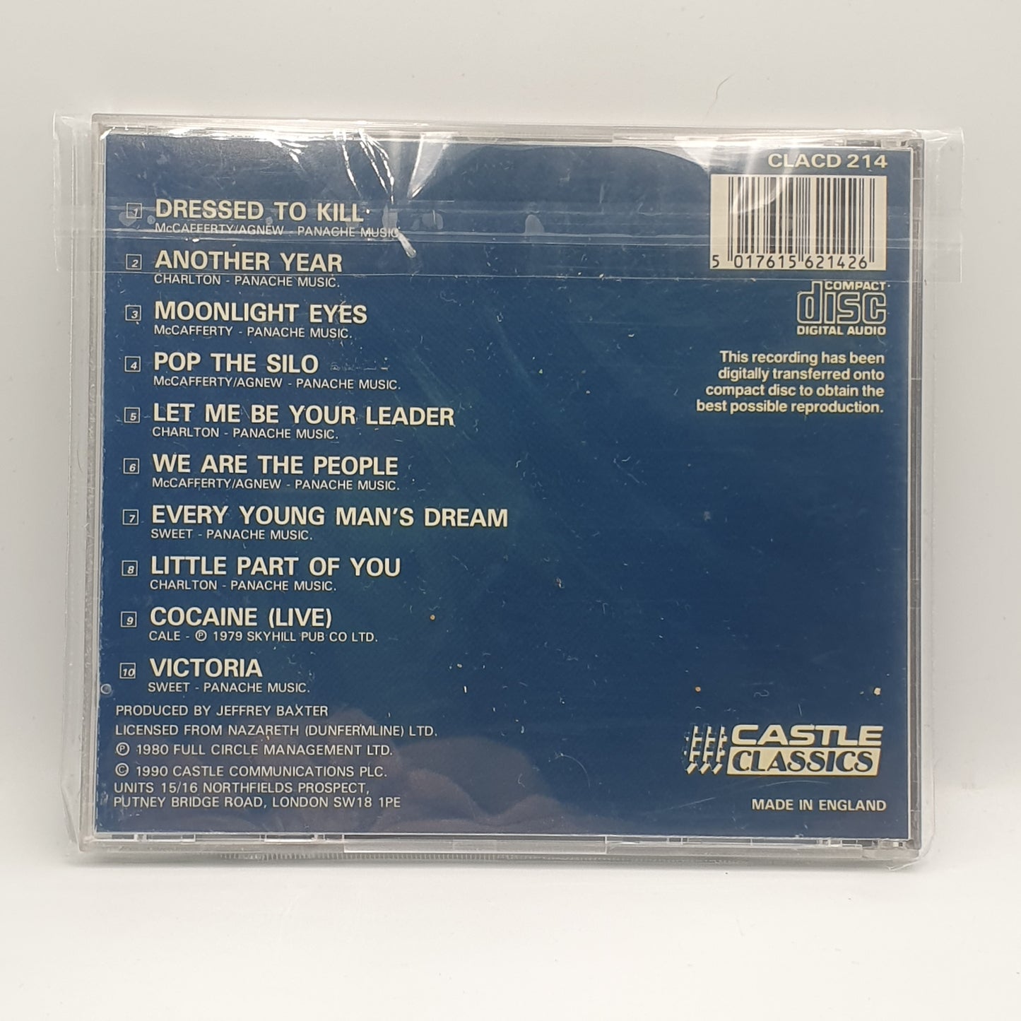 Nazareth ‎– The Fool Circle