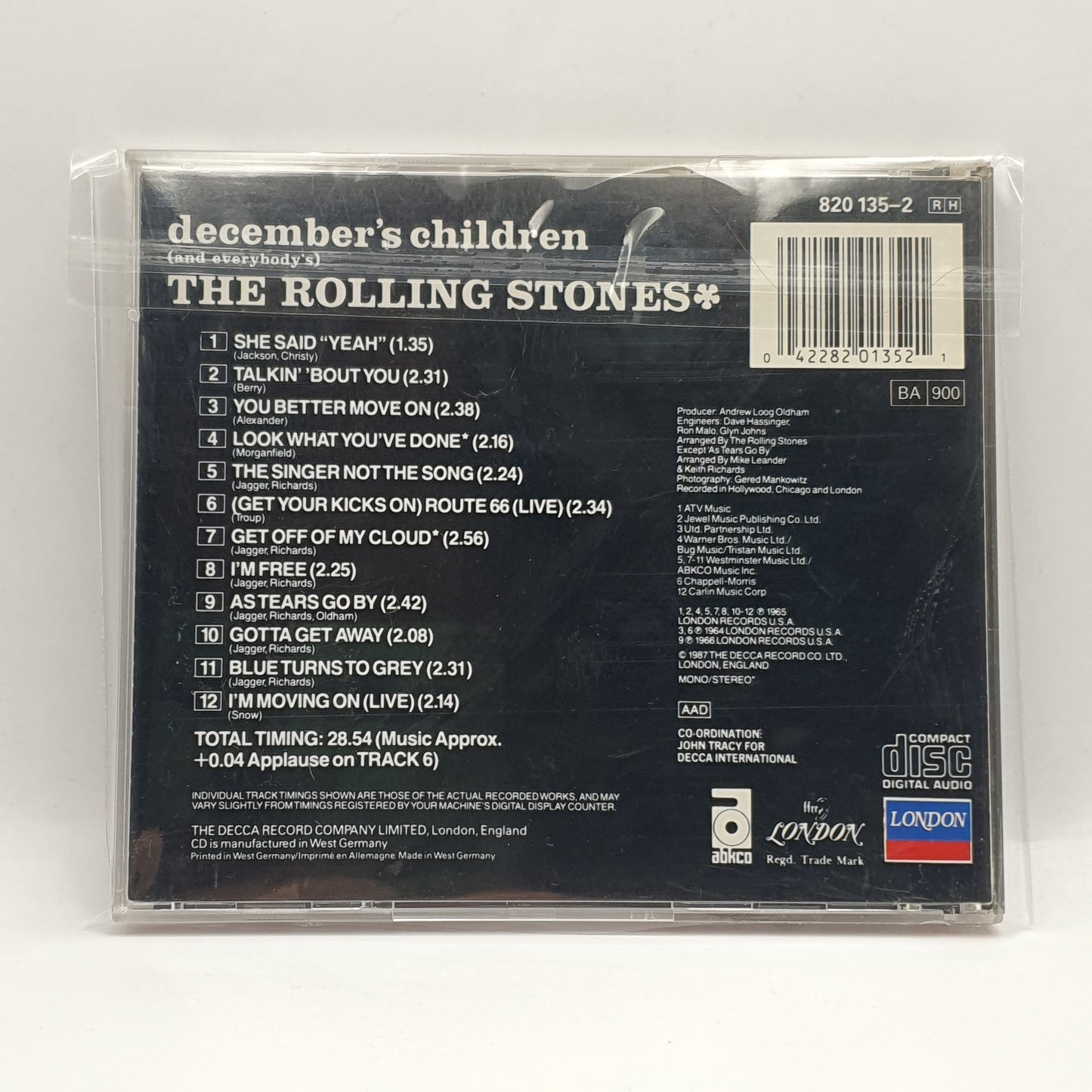 The Rolling Stones ‎– December's Children (And Everybody's)