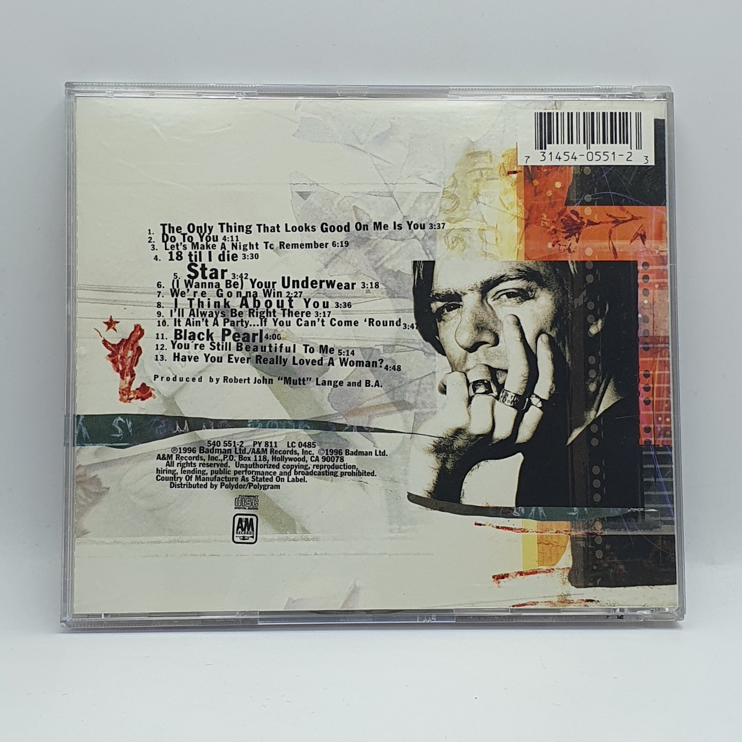 Bryan Adams ‎– 18 Til I Die