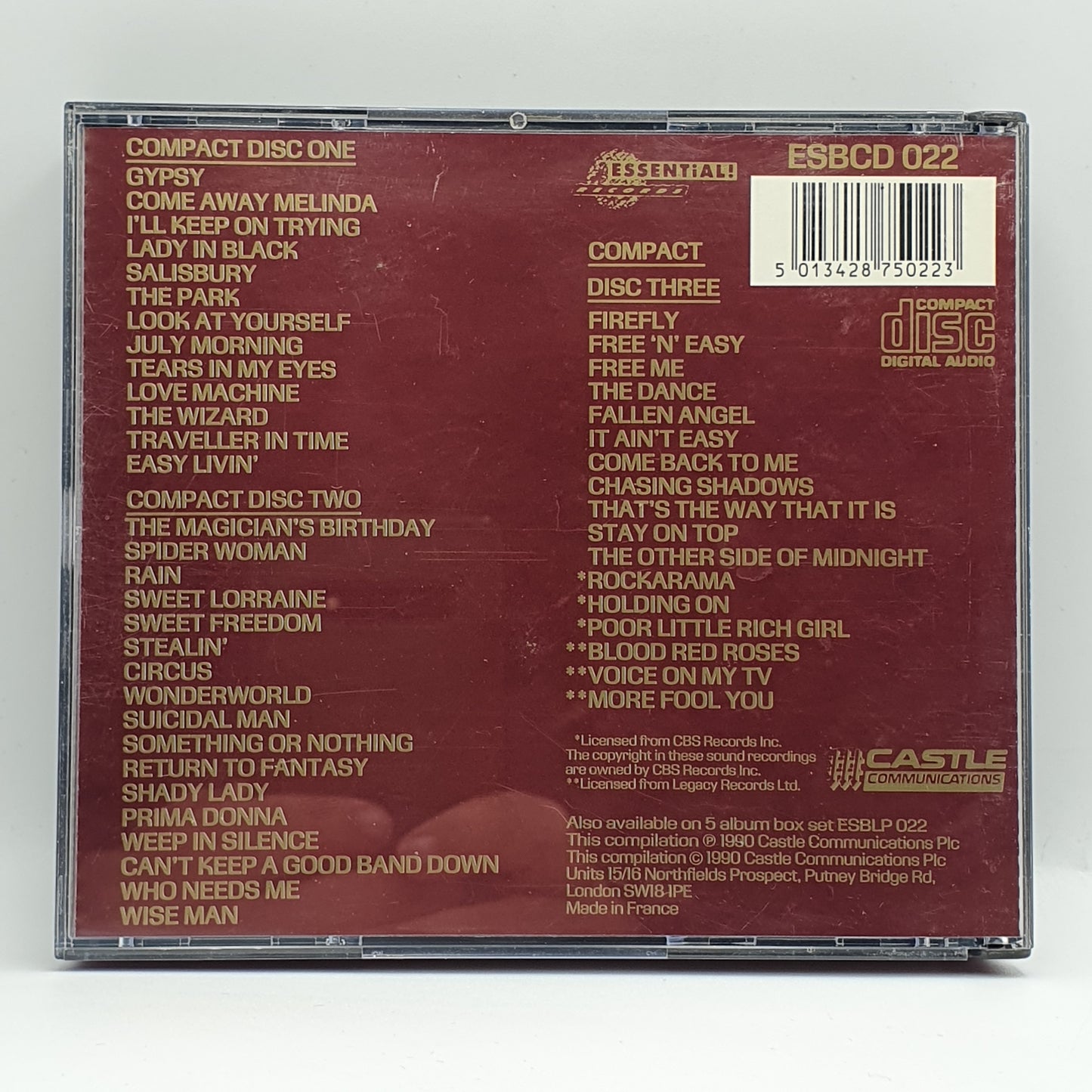 Uriah Heep ‎– Two Decades In Rock