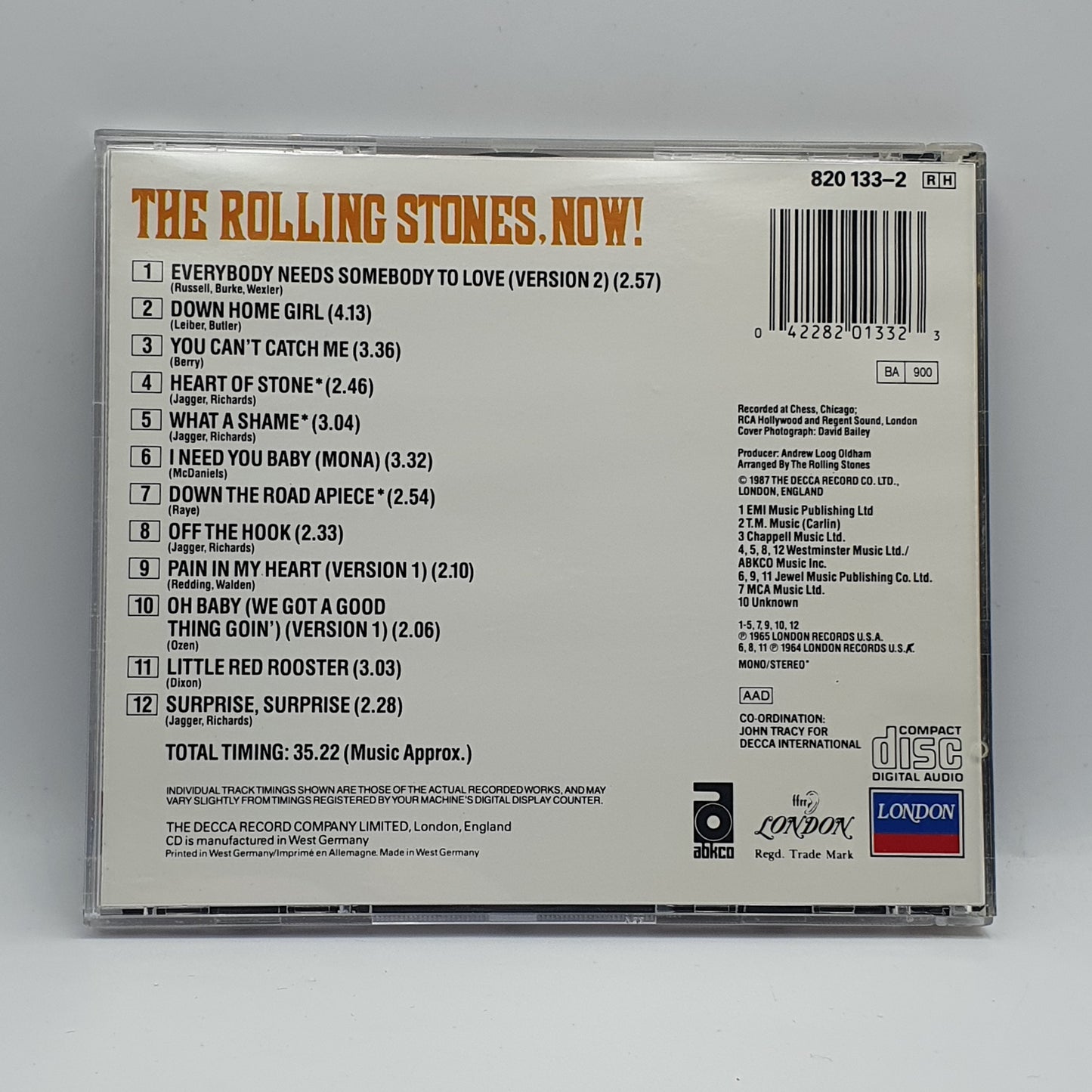 The Rolling Stones ‎– The Rolling Stones, Now!