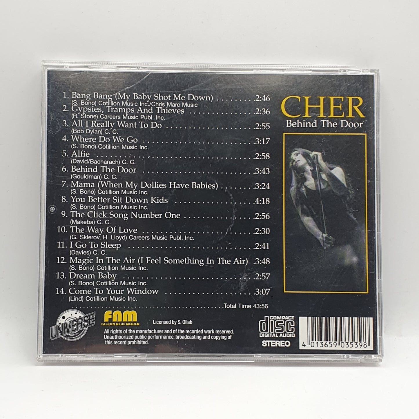 Cher ‎– Behind The Door