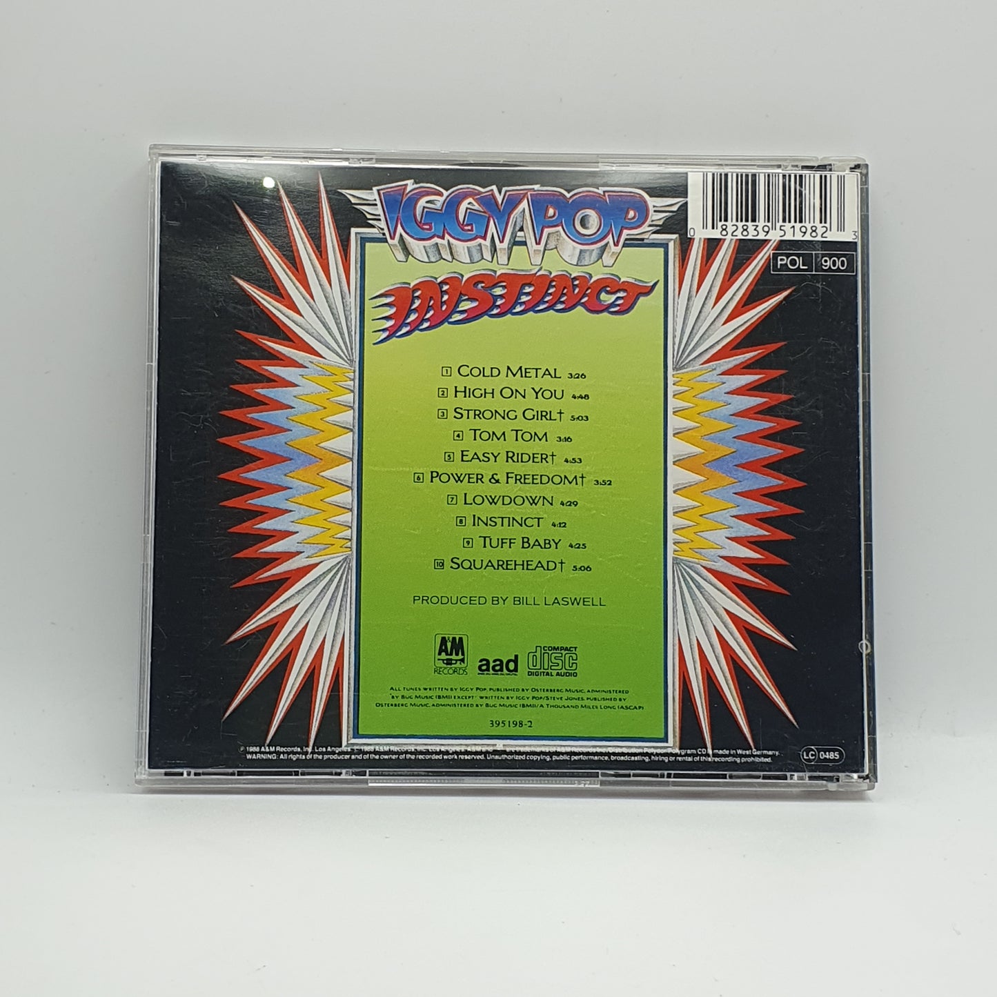 Iggy Pop ‎– Instinct