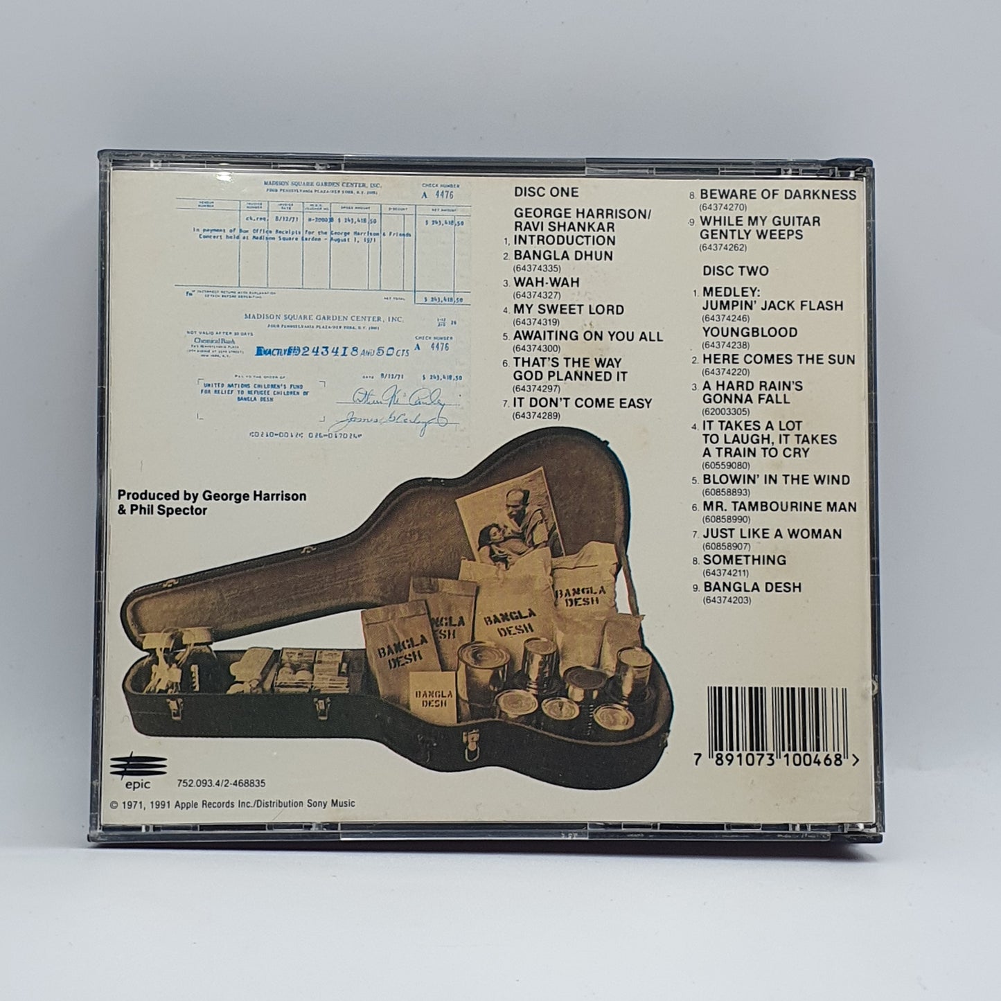 Various ‎– The Concert For Bangladesh