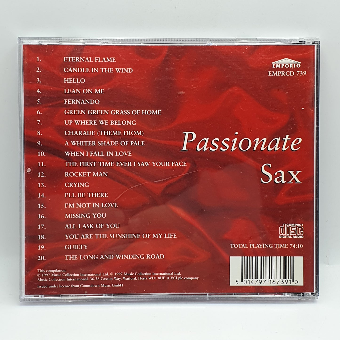 Various ‎– the Sensual Sax collection