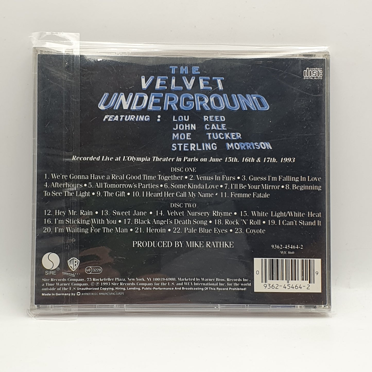 The Velvet Underground ‎– Live MCMXCIII