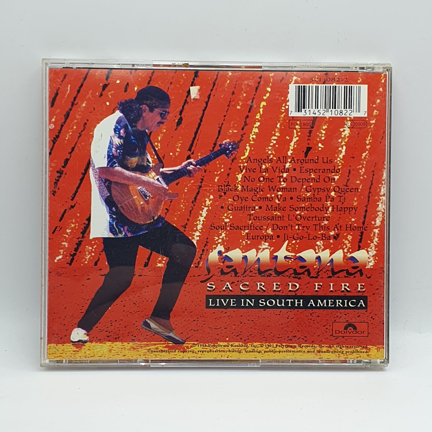 Santana ‎– Sacred Fire (Live In South America)