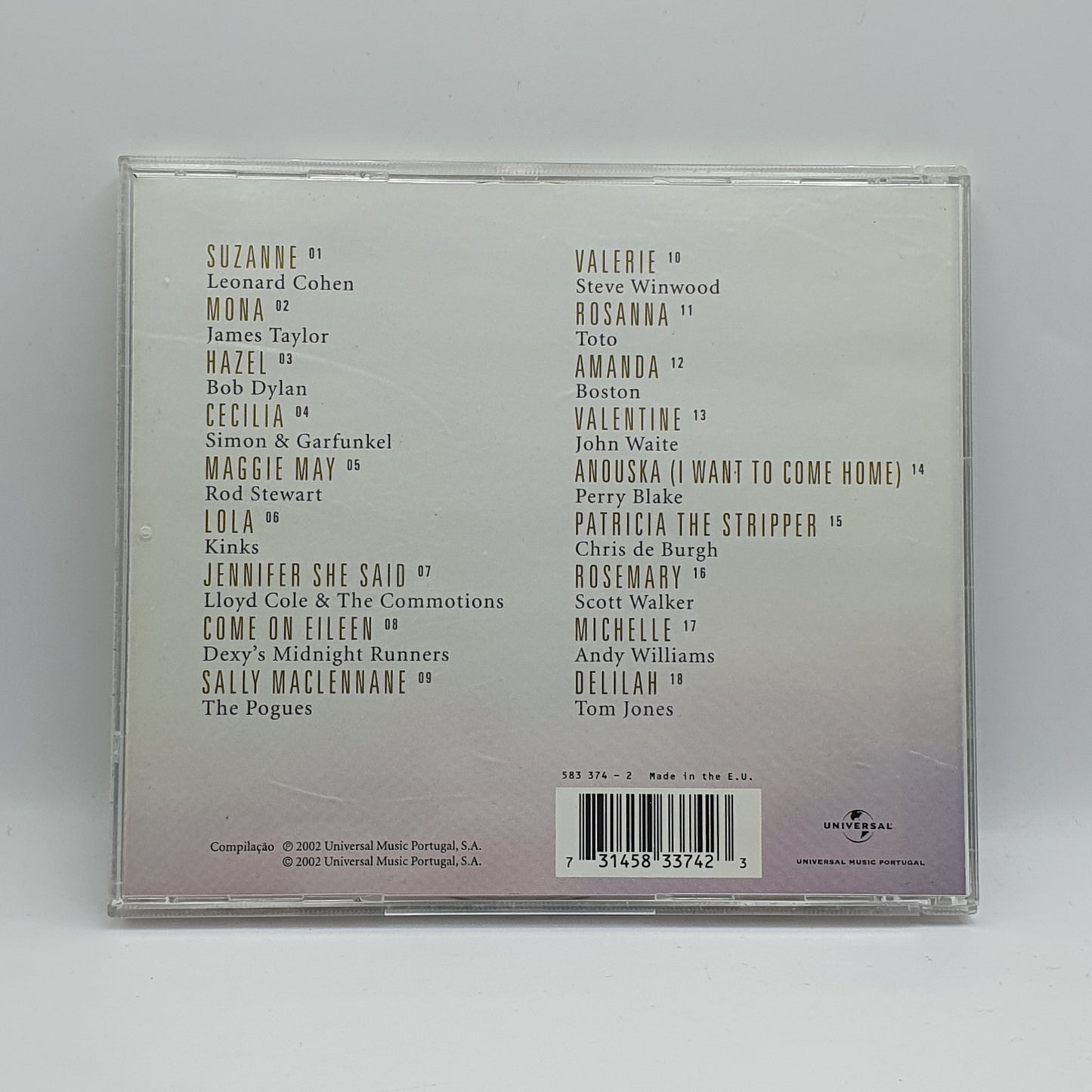 Varios - Divinas As Melhores Canções Com Nome de Mulher