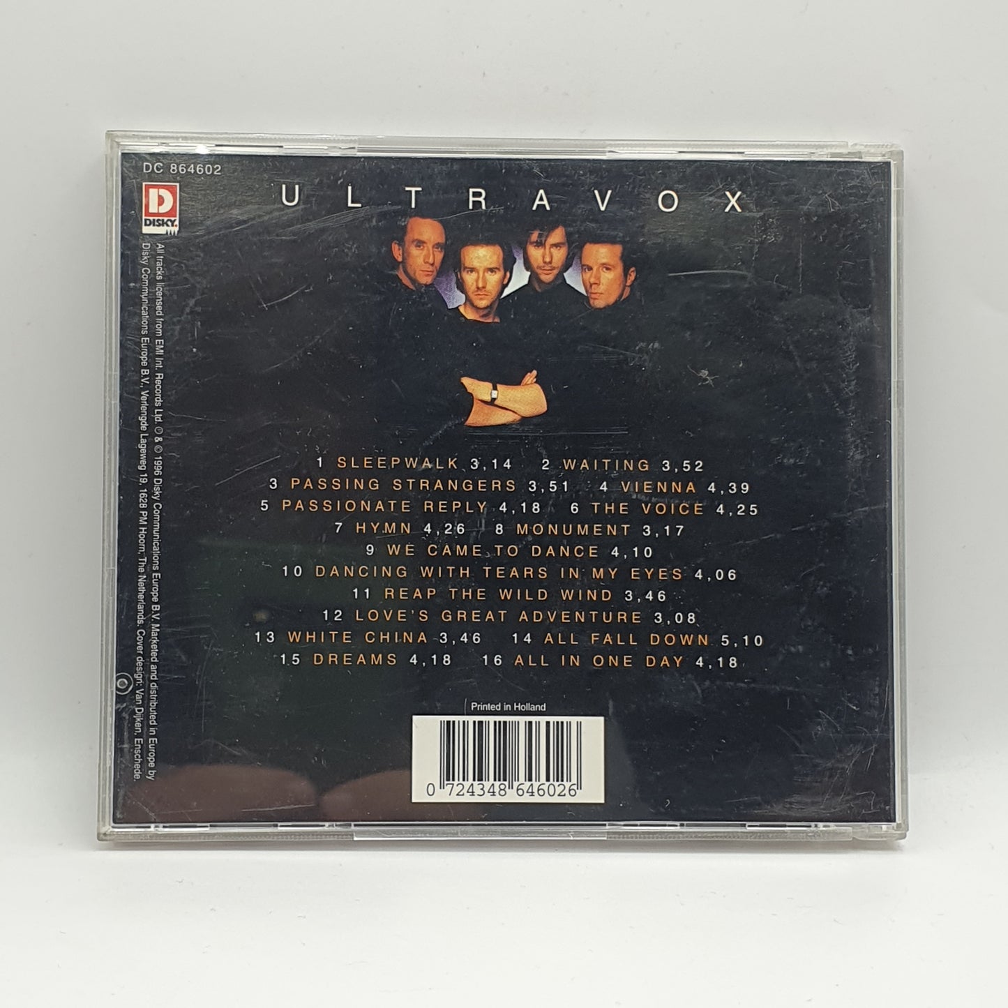 Ultravox ‎– Dancing With Tears In My Eyes