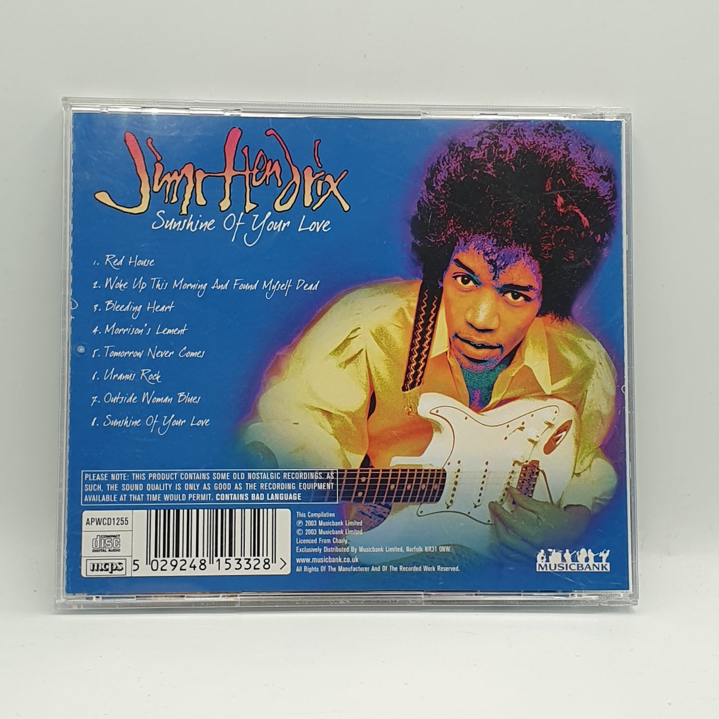 Jimi Hendrix ‎– Sunshine Of Your Love