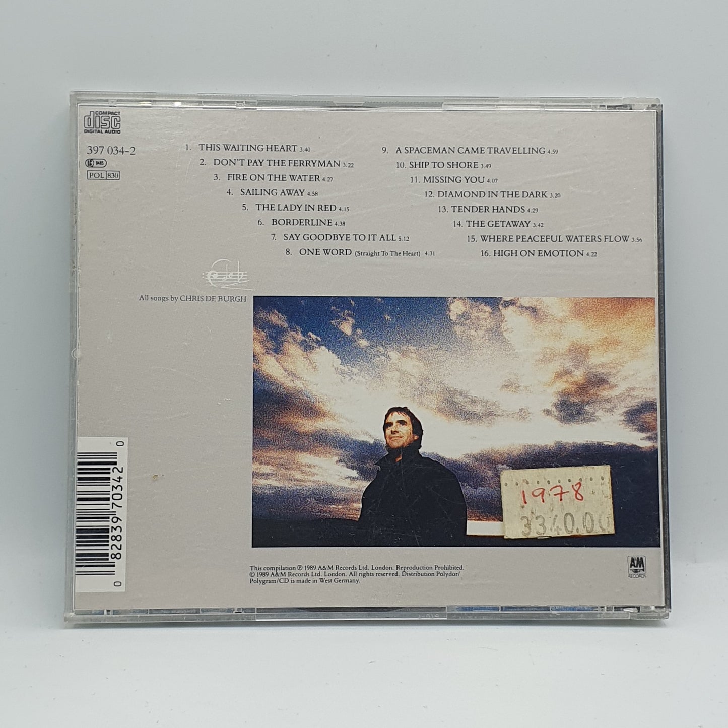 Chris De Burgh ‎– Spark To A Flame (The Very Best Of Chris De Burgh)