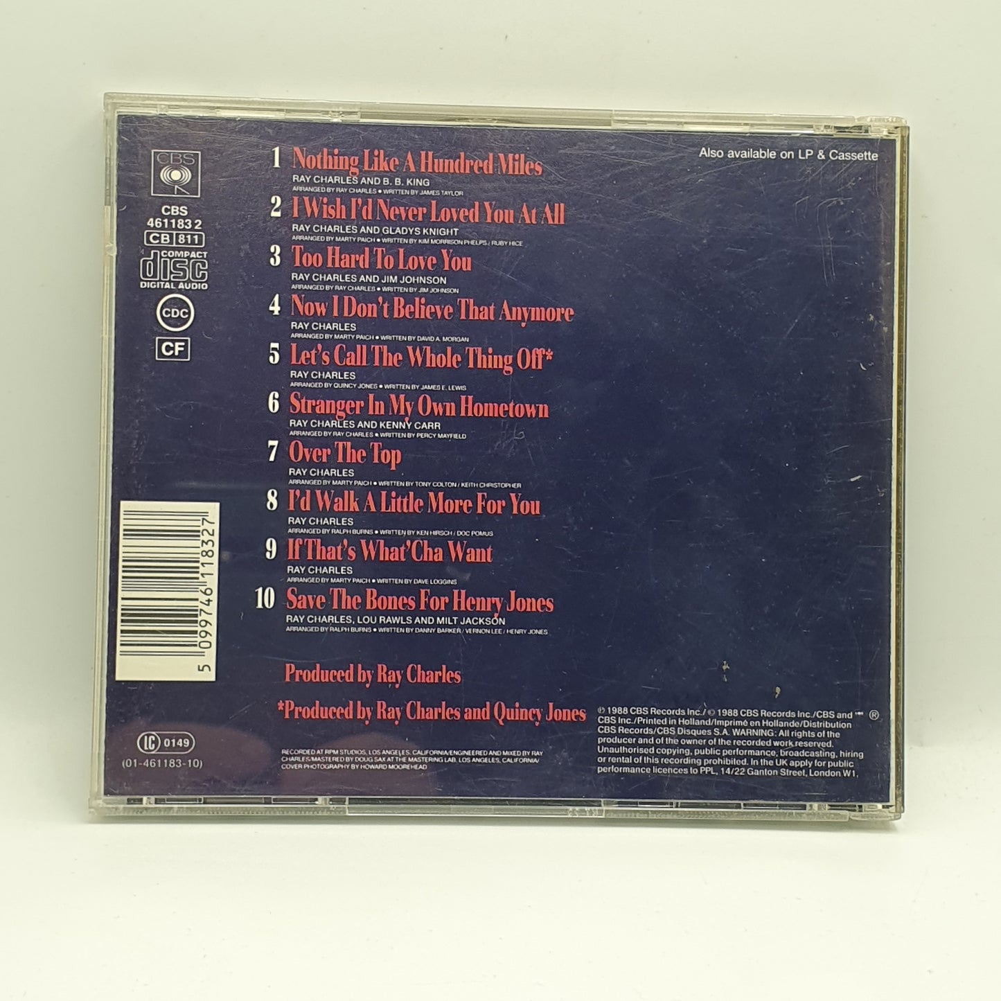 Ray Charles ‎– Just Between Us