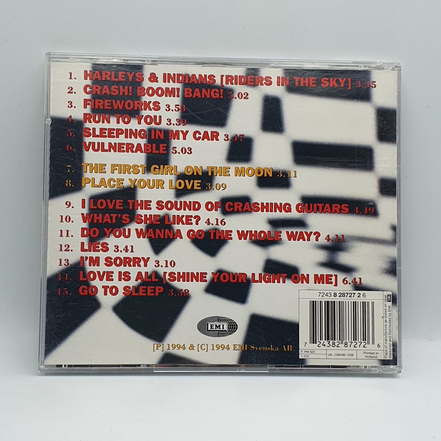 Roxette ‎– Crash! Boom! Bang!