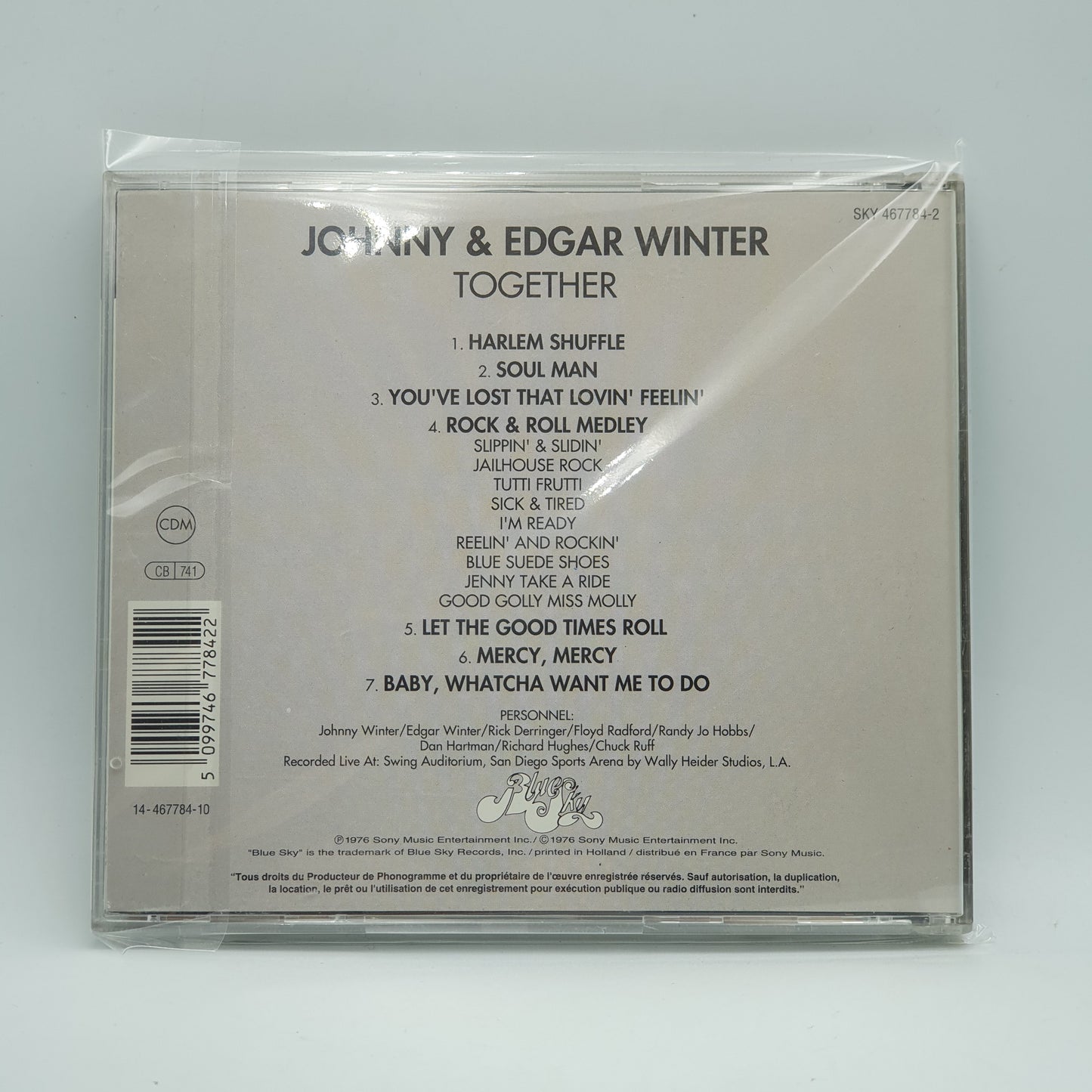 Johnny & Edgar Winter ‎– Together