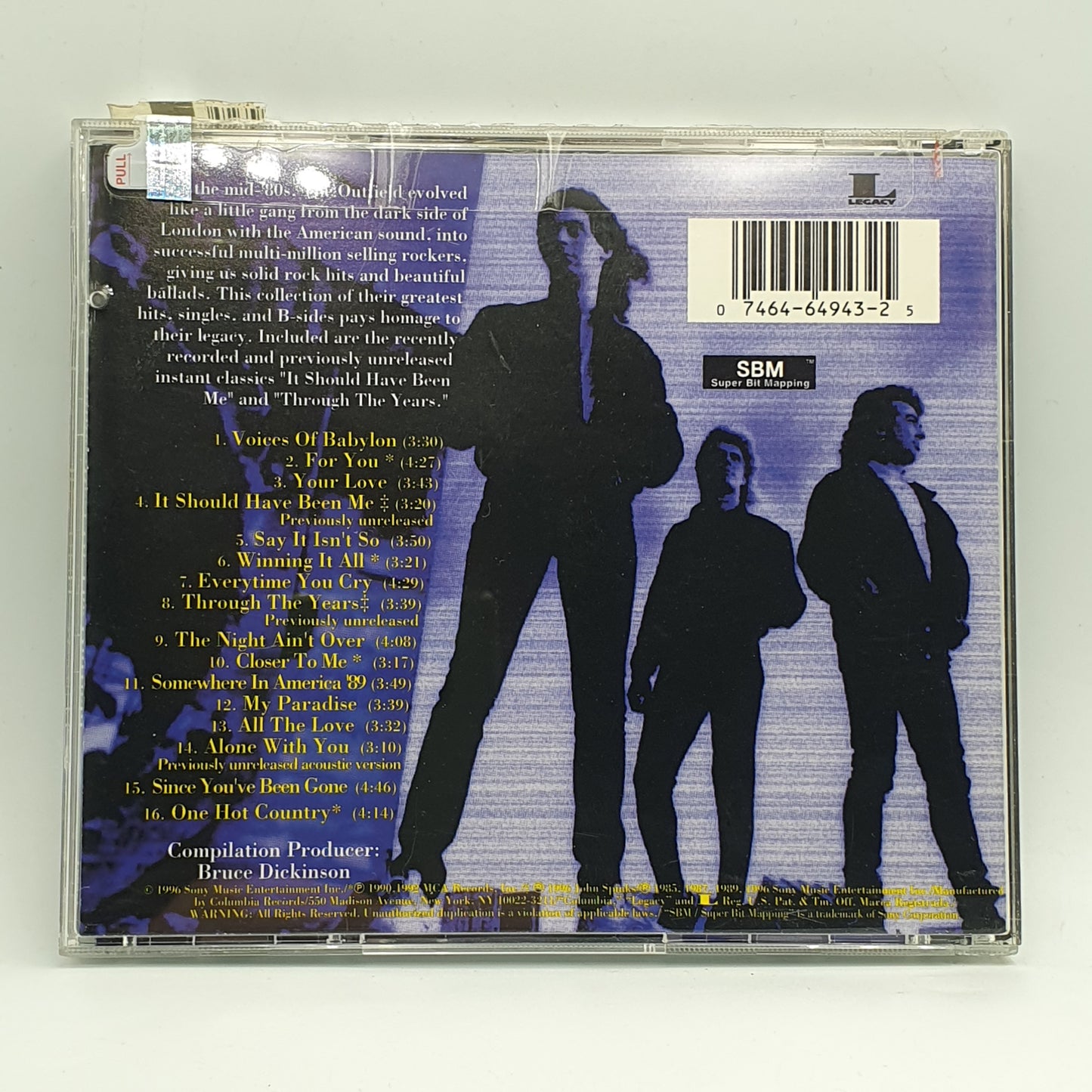 The Outfield ‎– Big Innings (Best Of The Outfield)