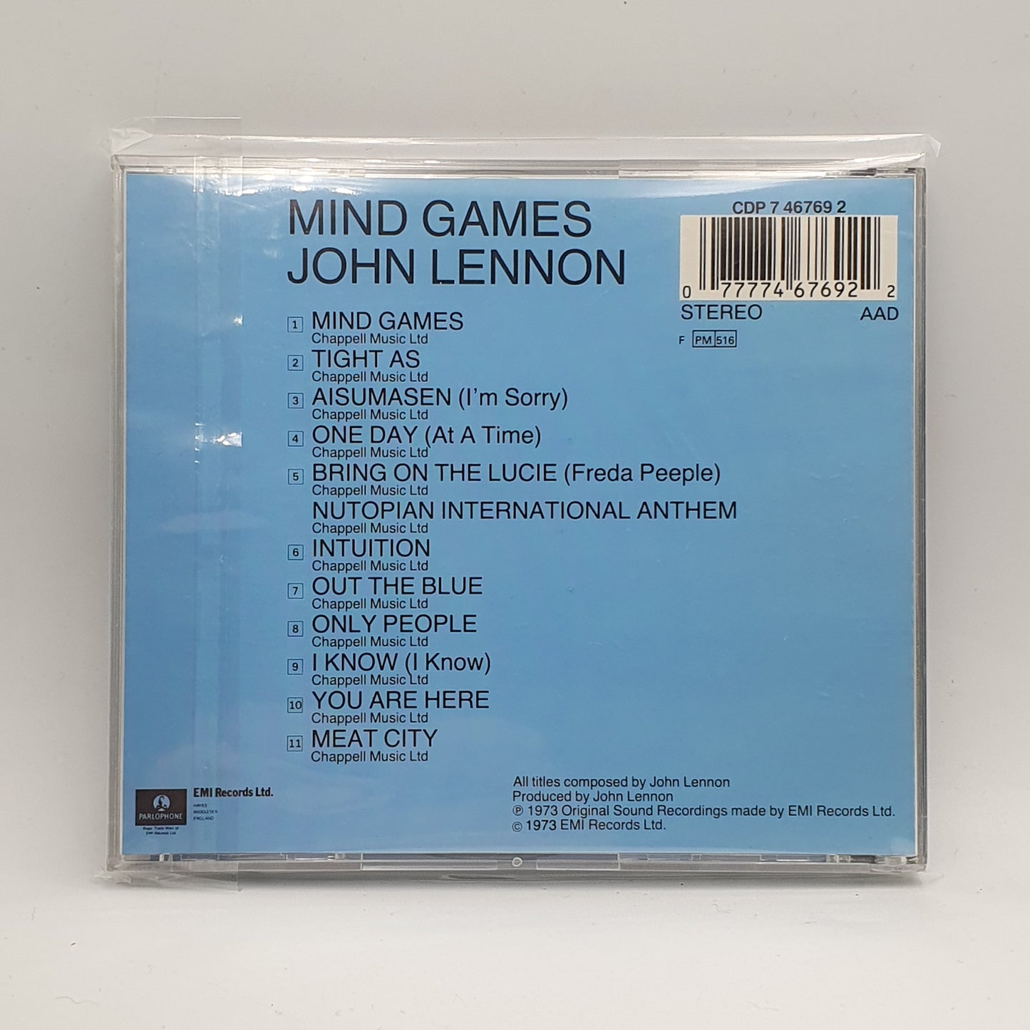 John Lennon ‎– Mind Games