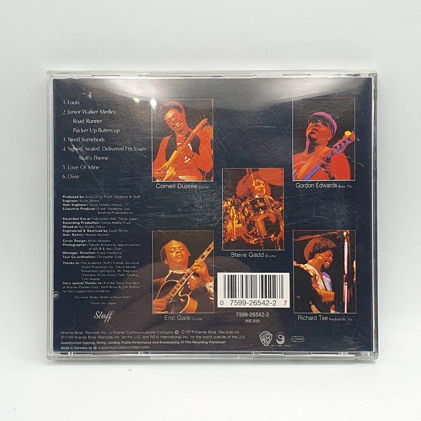 Stuff ‎– Live Stuff