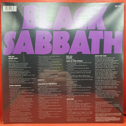 Black Sabbath ‎– Master Of Reality