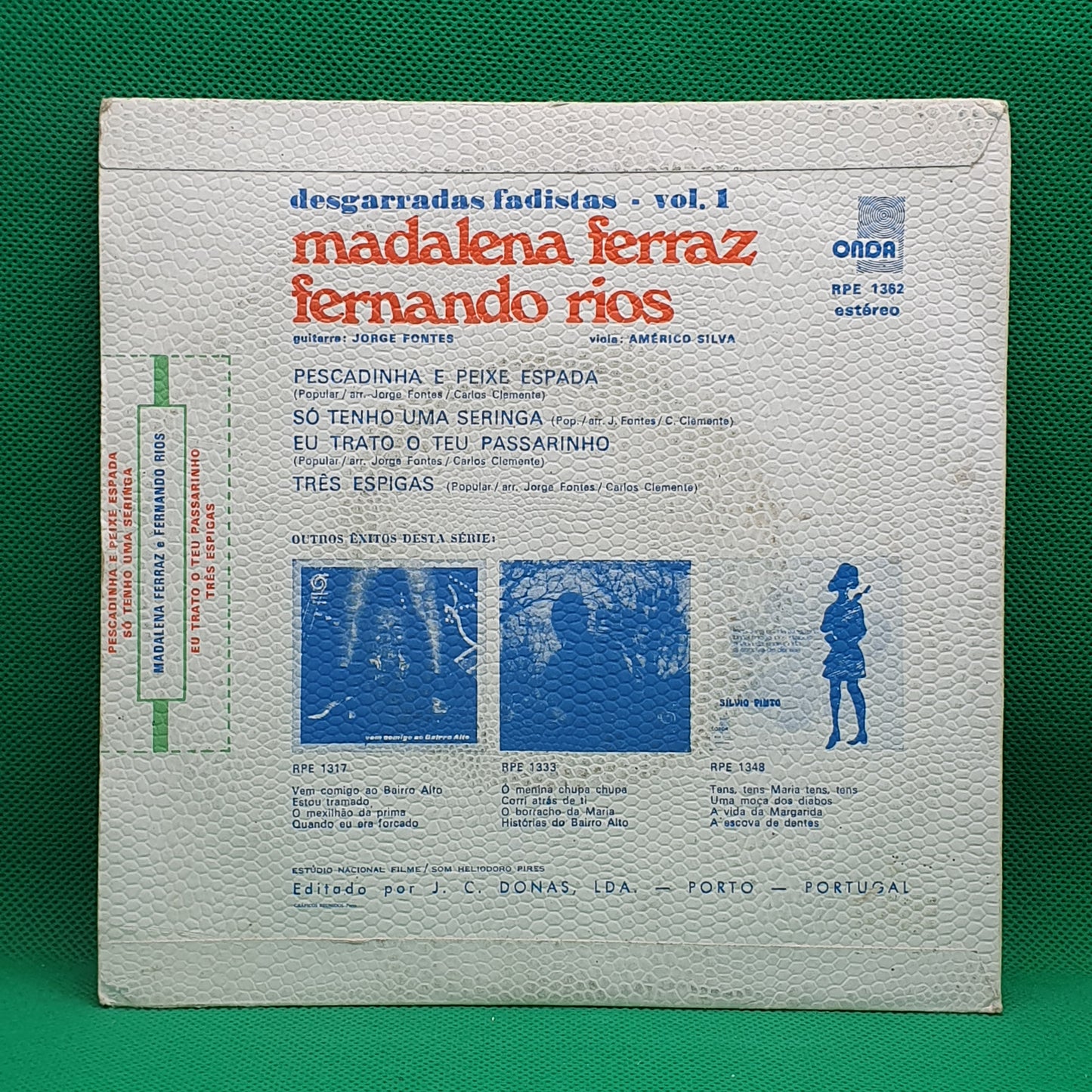 Madalena Ferraz, Fernando Rios - Desgarradas Fadistas Vol. 1  ‎Pescadinha e Peixe Espada