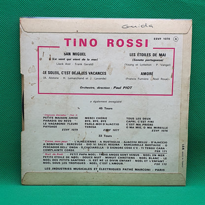 Tino Rossi ‎– San Miguel (Le Vent Qui Vient De La Mer)