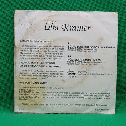 Lilia Kramer ‎– Só Ao Domingo Somos Uma Familia