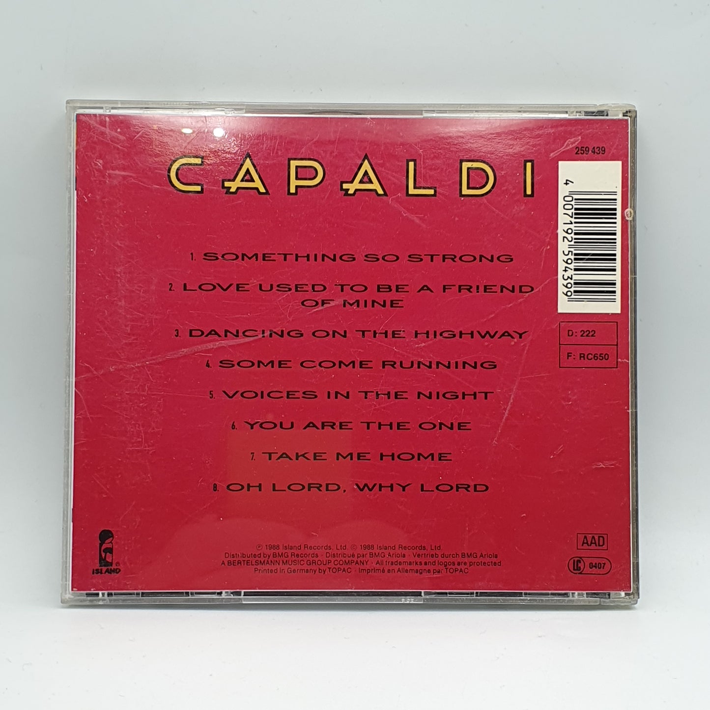 Jim Capaldi ‎– Some Come Running