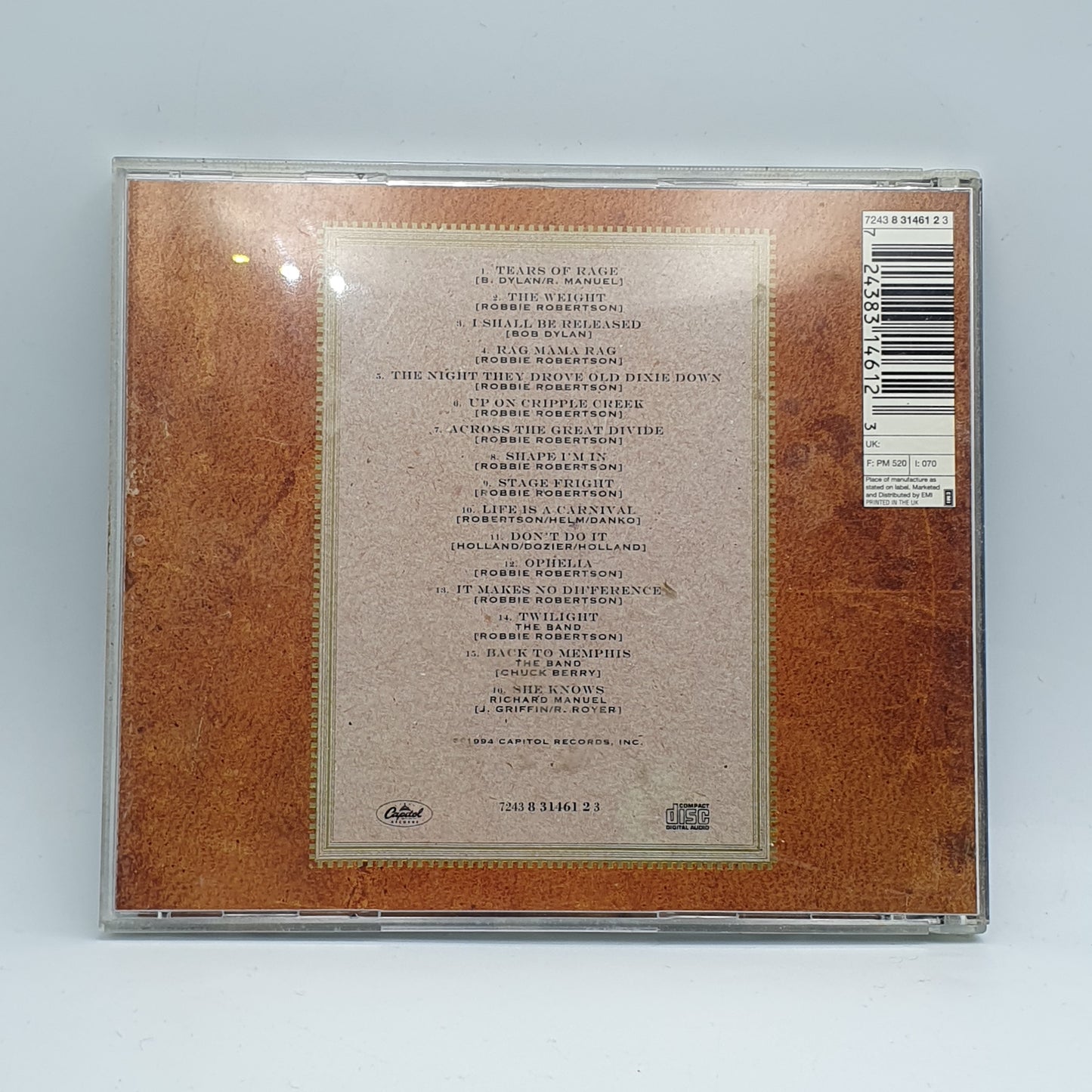 The Band ‎– The Best Of Across The Great Divide