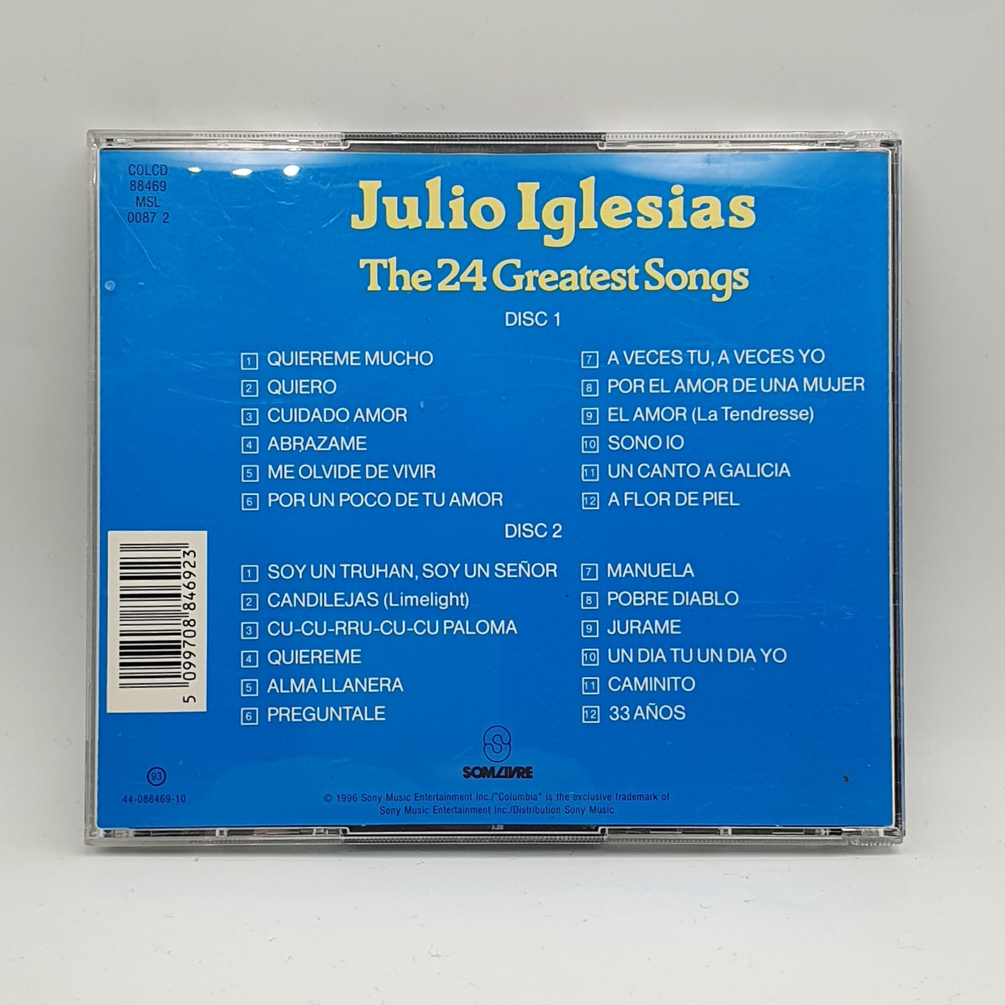 Julio Iglesias – The 24 Greatest Songs