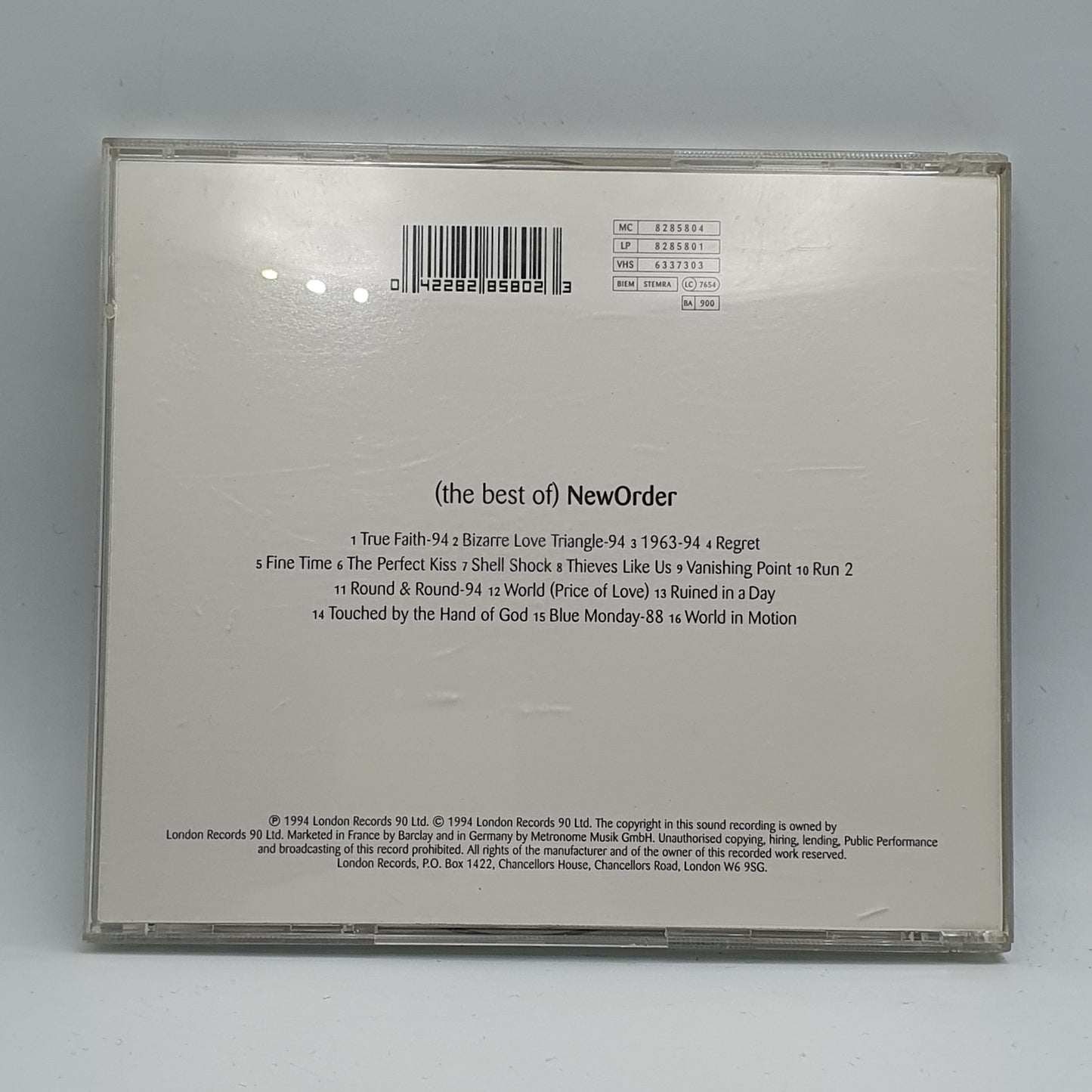 New Order ‎– (The Best Of) NewOrder