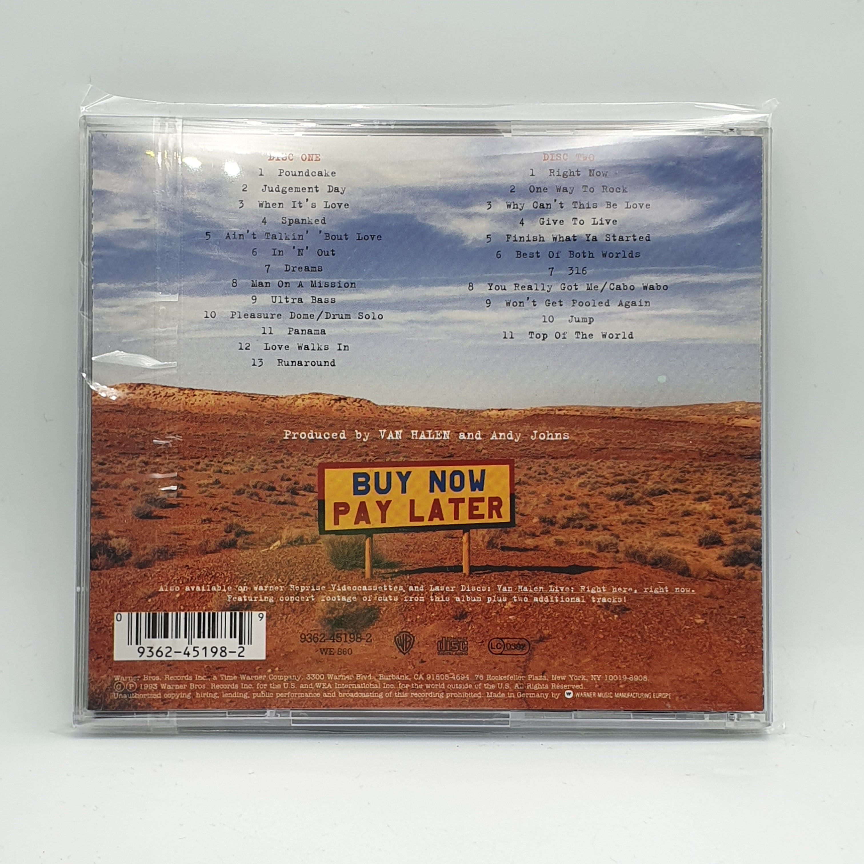 Van Halen ‎– Live: Right Here, Right Now. – Vinyl Store Online