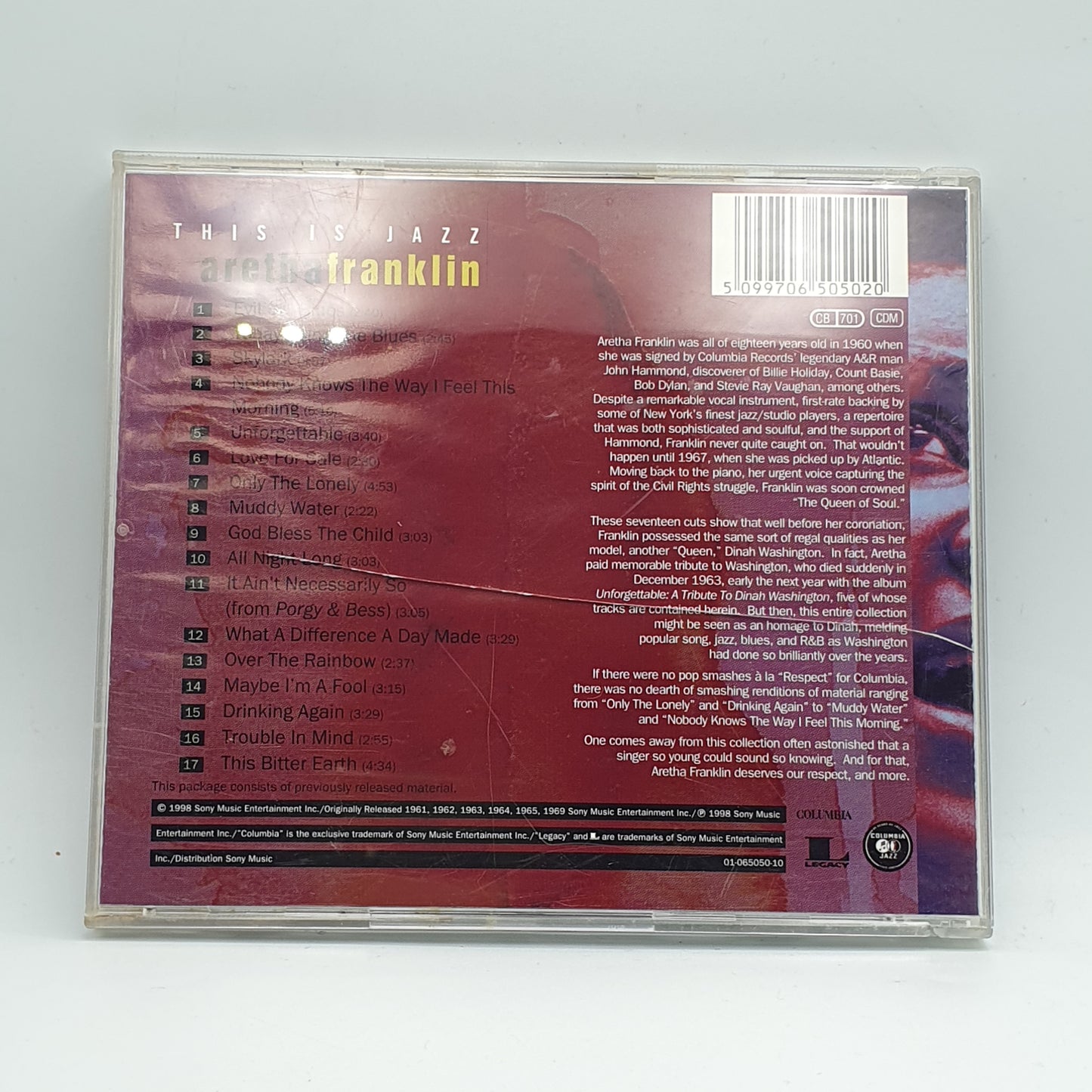 Aretha Franklin ‎– This Is Jazz