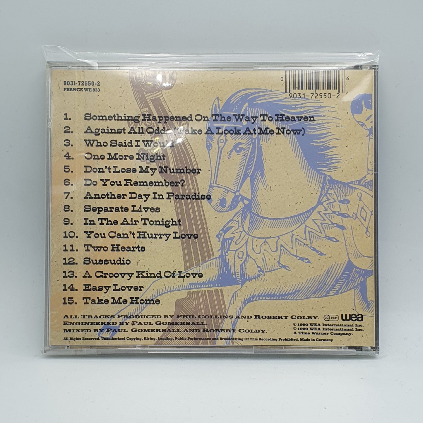 Phil Collins ‎– Serious Hits...Live!