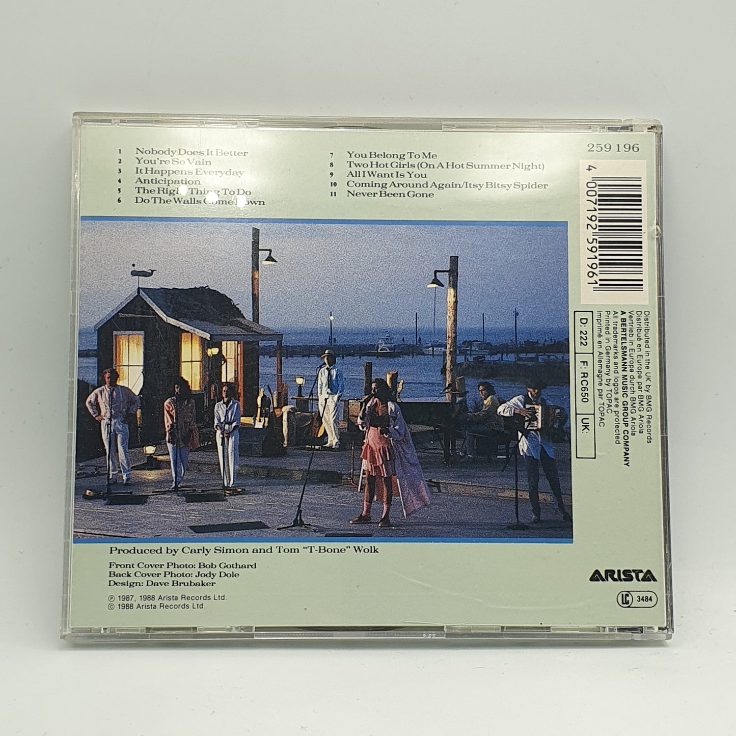 Carly Simon ‎– Greatest Hits Live