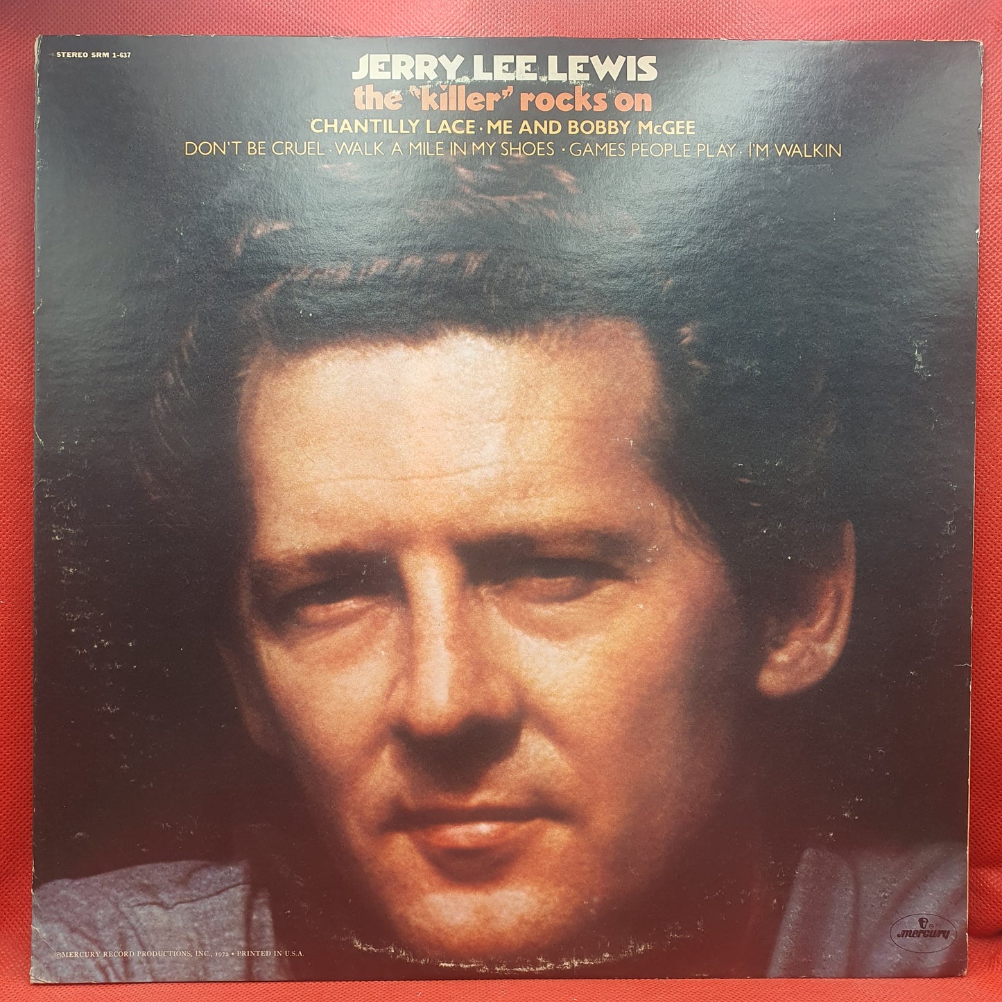Jerry Lee Lewis ‎– The "Killer" Rocks On