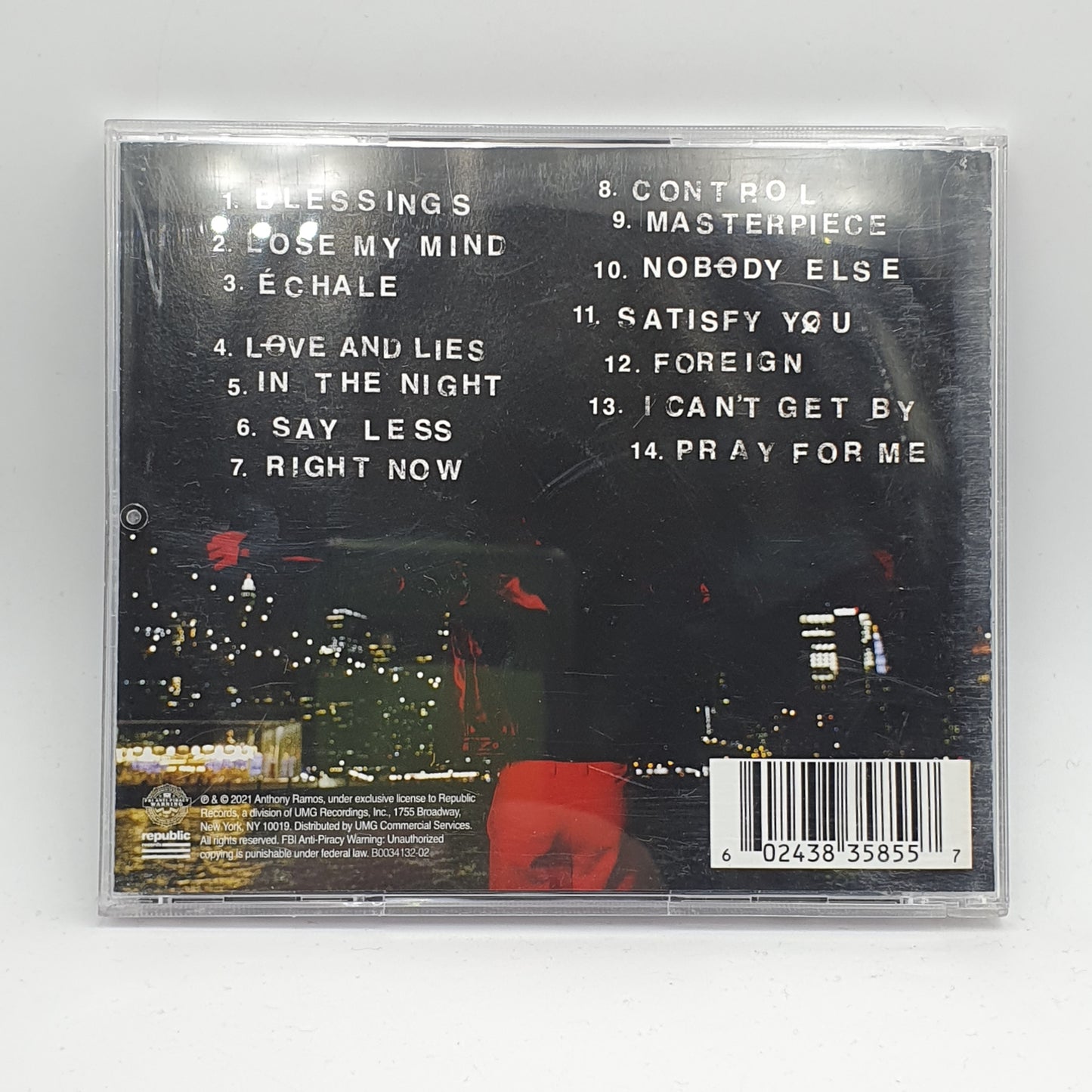 Anthony Ramos ‎– Love And Lies