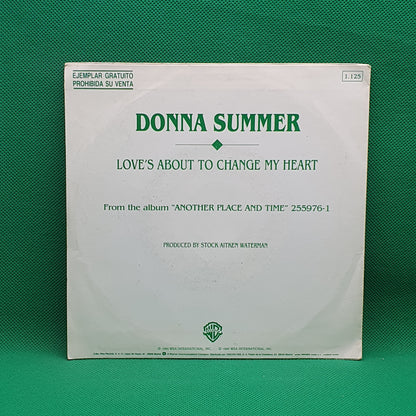 Donna Summer ‎– Love's About To Change My Heart